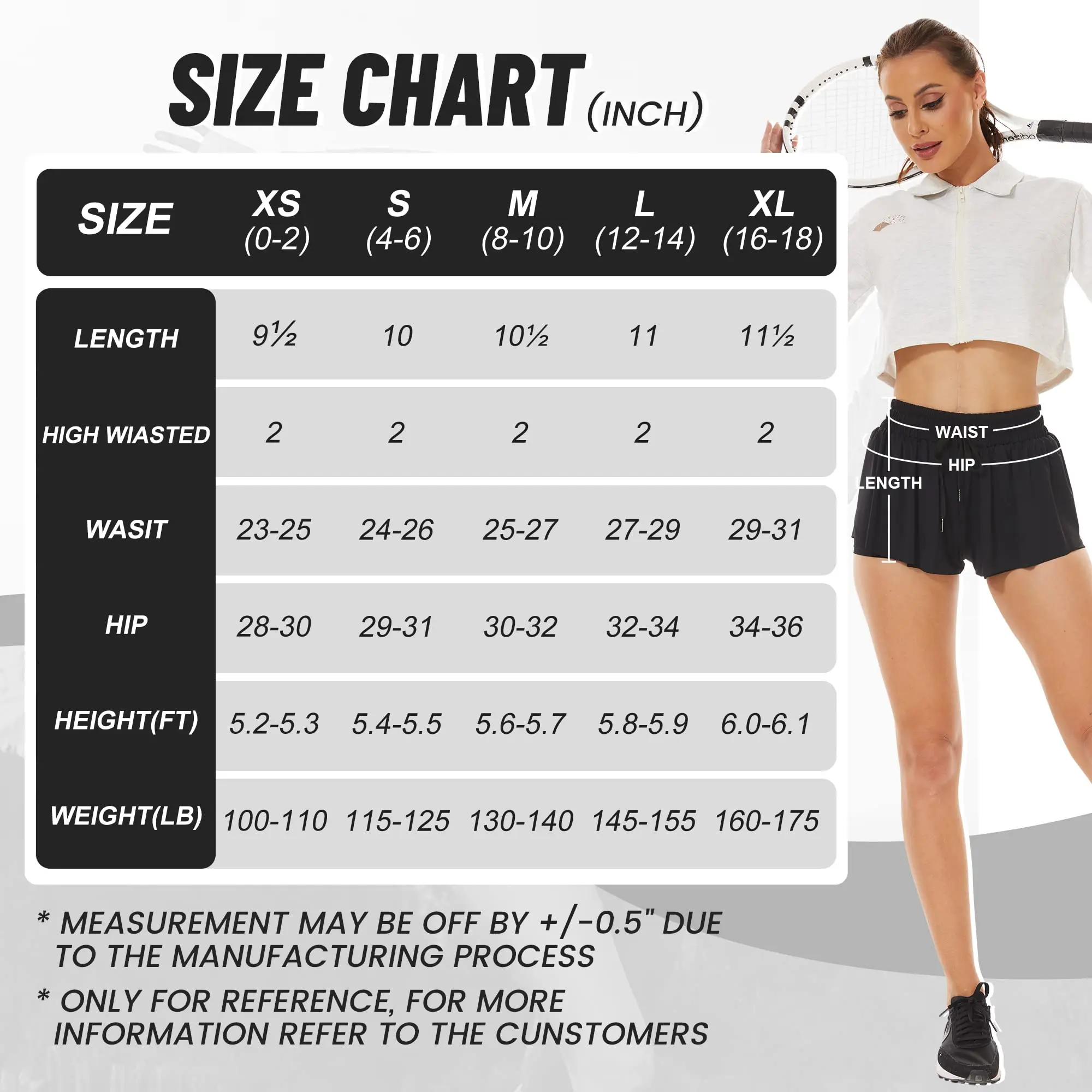 CAMPSNAIL-Flowy Athletic Shorts for Women- 2 in 1 Butterfly for Gym, Workout, Yoga, Casual Tennis Skirts Cute Clothes Summer