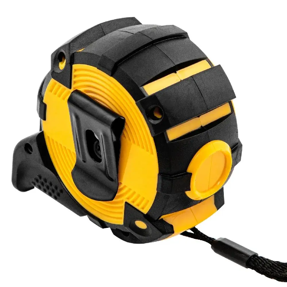 Рулетка 5м х 25мм. автостоп двусторонняя шкала Denzel 31522 |