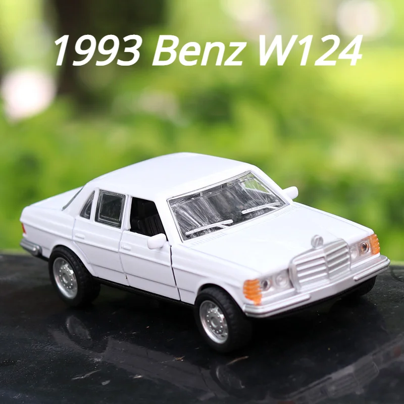 

1:36 1993 Benz W124 Scale Wheel Diecast Car Metal Model Classic Vehicle Alloy Toys Collection for Kids Gifts A92