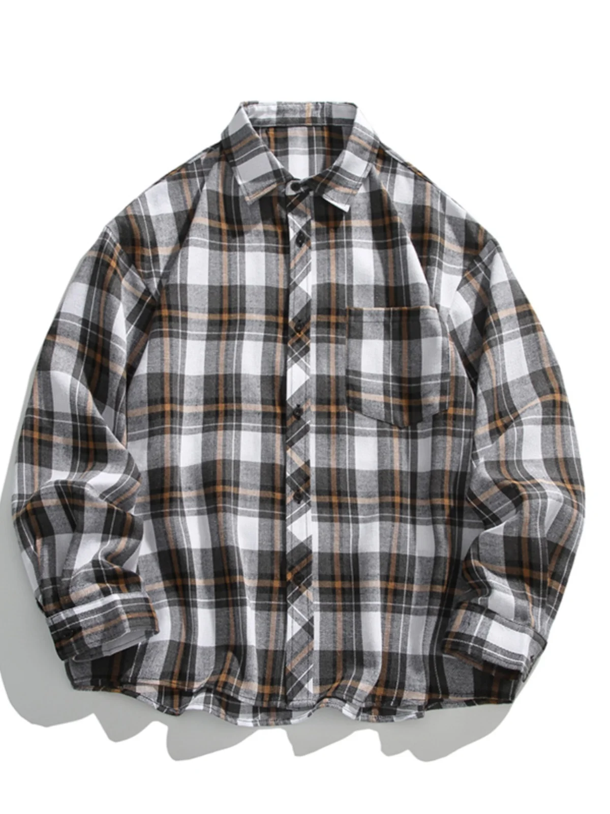 Корейские модные рубашки Sle летняя мужская и женская рубашка в стиле ретро