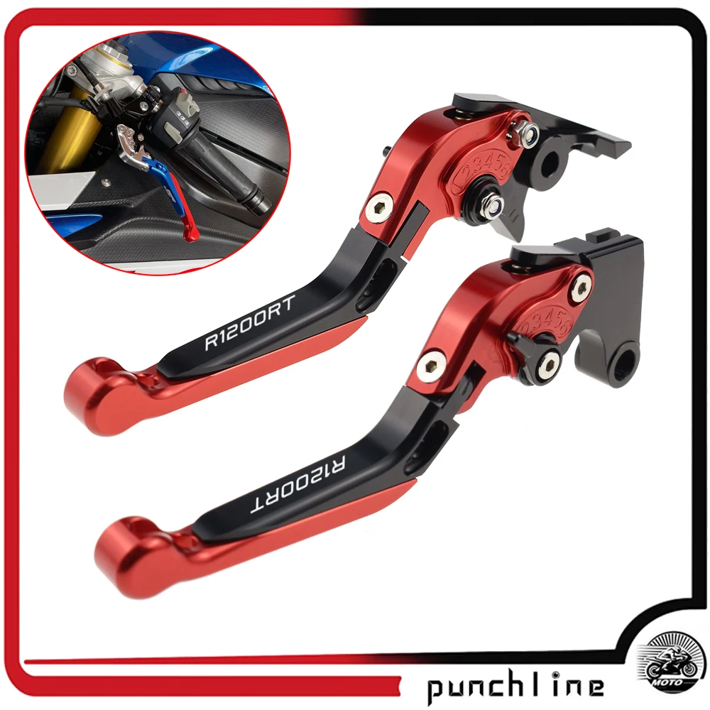 

Fit R1200RT 2014-2022 Clutch Levers For R 1200RT R 1200 RT Folding Extendable Brake Handles