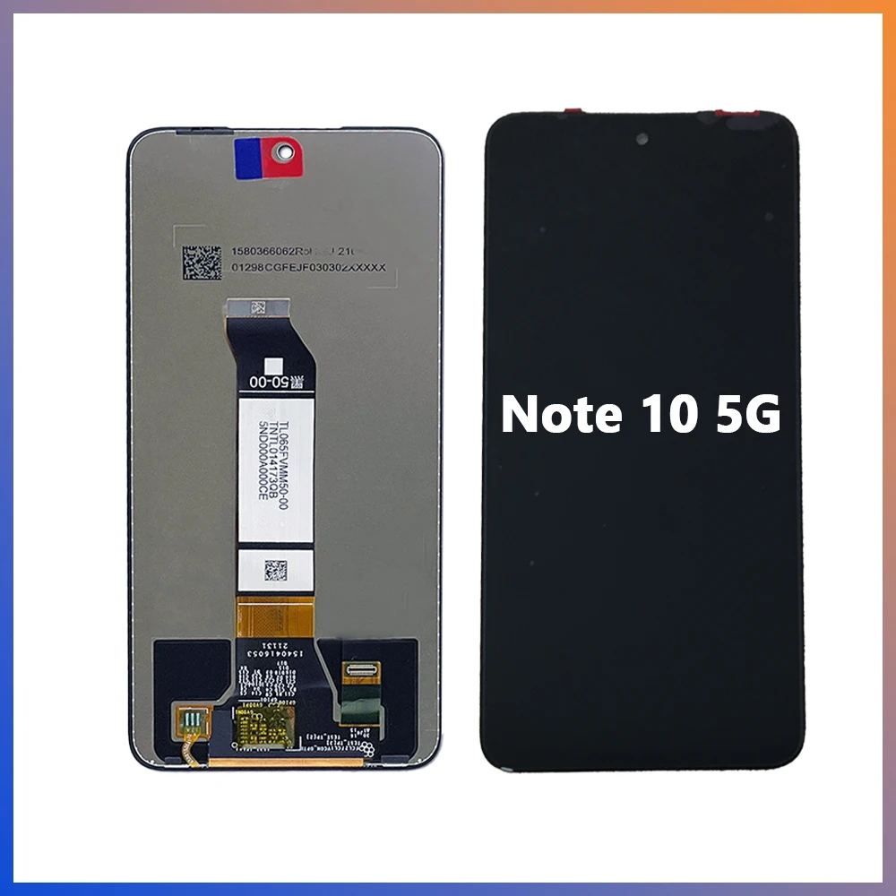 Фото GEFENSI для Xiaomi Redmi Note 10 5G LCD N в сборе, оптовая продажа, сенсорный дигитайзер, дисплей M2103K19G M2103K19C, упаковка из 3/5/10 шт. №2