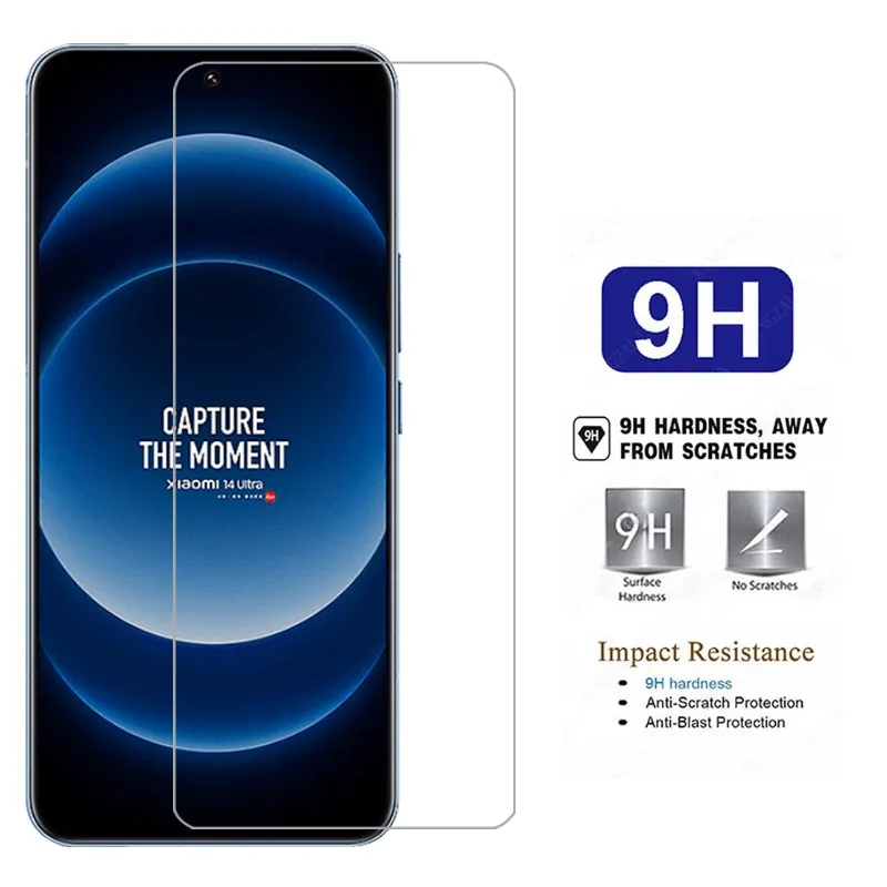 Защитная пленка для экрана xiaomi mi 14 ультразащитное закаленное стекло на °