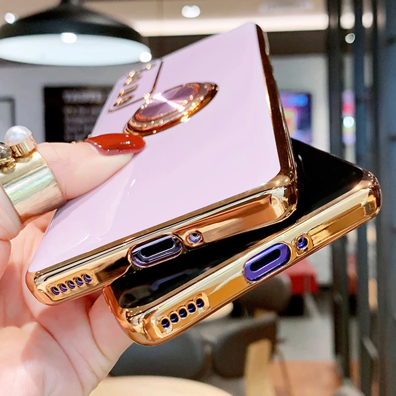 Магнитный чехол с кольцом-подставкой для Huawei Nova 5T Honor 20 Pro P30 P20 Mate P40 20pro | Мобильные