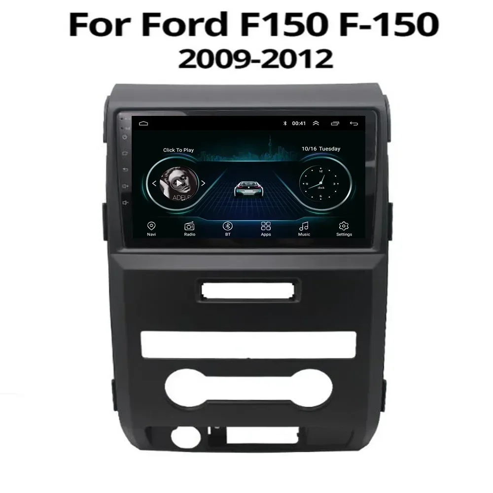 8 128G Android 13 Автомобильный радиоприемник для Ford F150 P415 Raptor 2008-2014 Стерео Carplay Авто