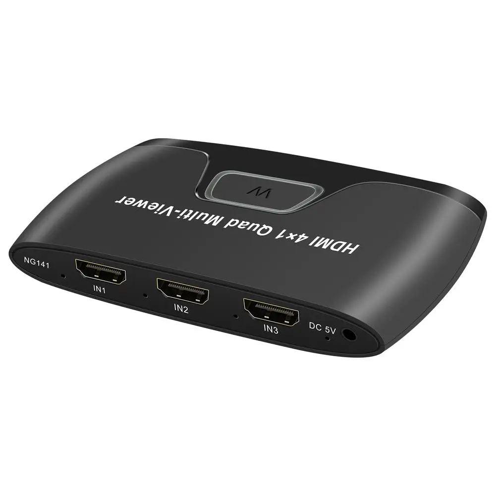 

4x1 Hdmi-совместимый мультипросмотр Hd четырехъядерный экран в режиме реального времени мультипросмотр 4-полосный экран разделитель 4 в 1 бесшов...