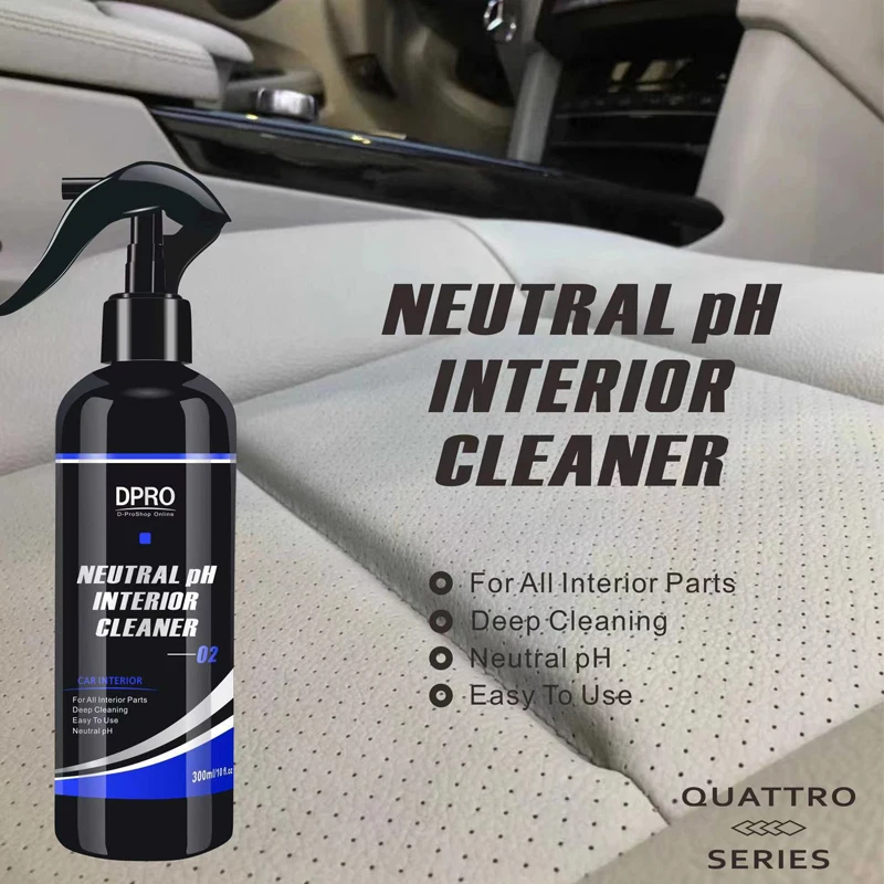 

Dpro Car Interior Cleaner Neutral pH Car Seat Cleaner Plastic Leather Repair Spray Foaming Liquid Detailing Car Wash Accessories
