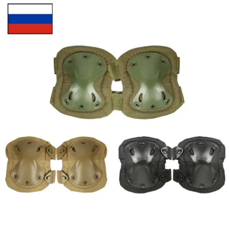 

4-piece Tactical Knee Pad Elbow CS Military Protector Army Airsoft Outdoor Sport Working Cycling Skating Kneecap Safety Gear
