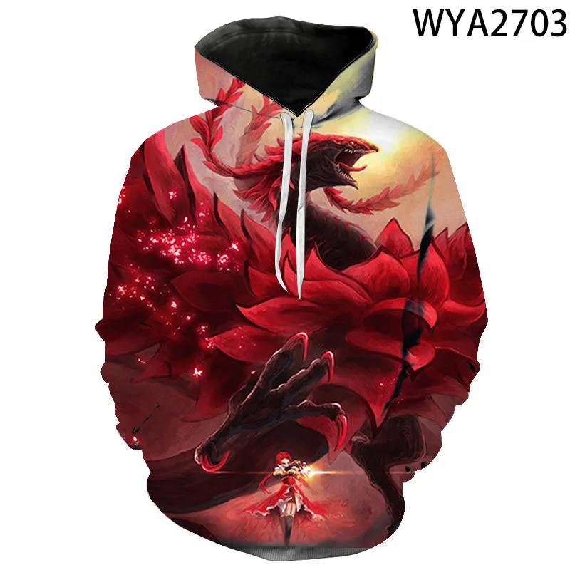 

New Hoodie 2020 Fashion Funny Hoodies Men Women Children Sweatshirts Anime Yu Gi Oh Monster 3D Print Casual Boy Girl Kids Hoodie