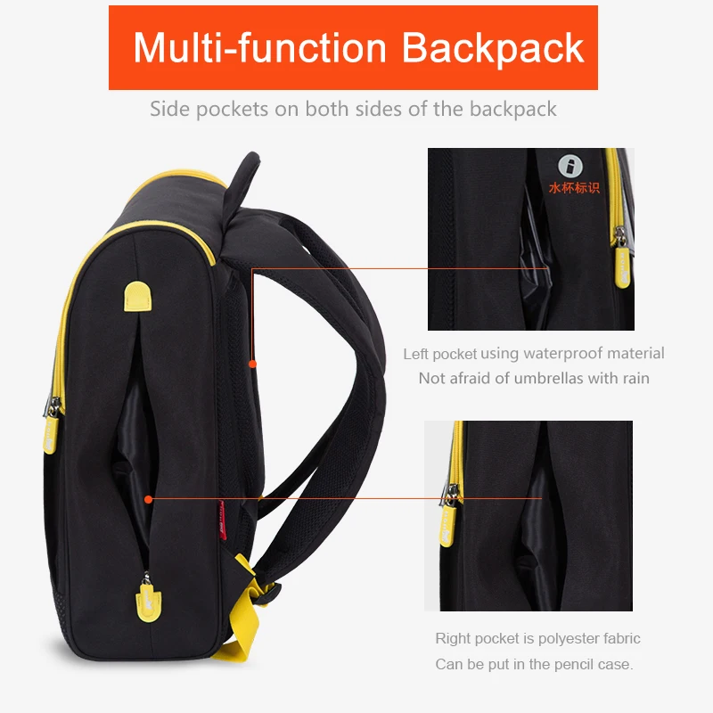 Lightning Super Man School Bags for Boys Children Cool School Backpacks Girls Book Pack Knapsack Mochila Escolar 8-12 Years Old