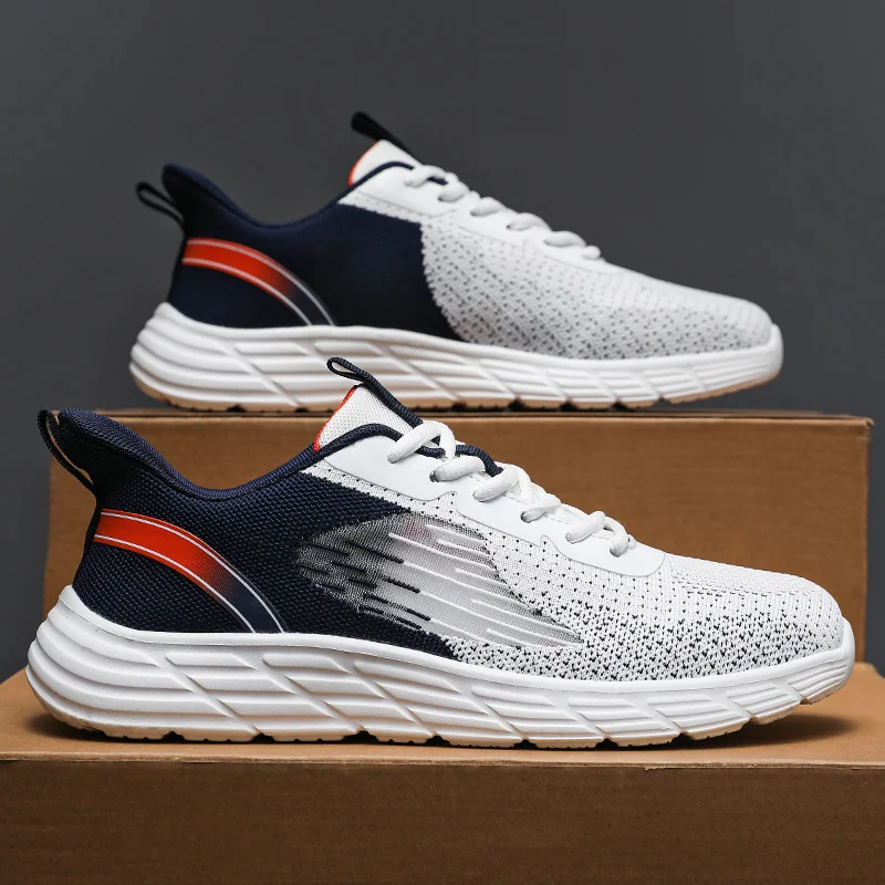 Original Men's Casual Sports Shoes 2023 Summer New Breathable Sneakers for Men Free Shipping Athletic Gym Trainers Male Running