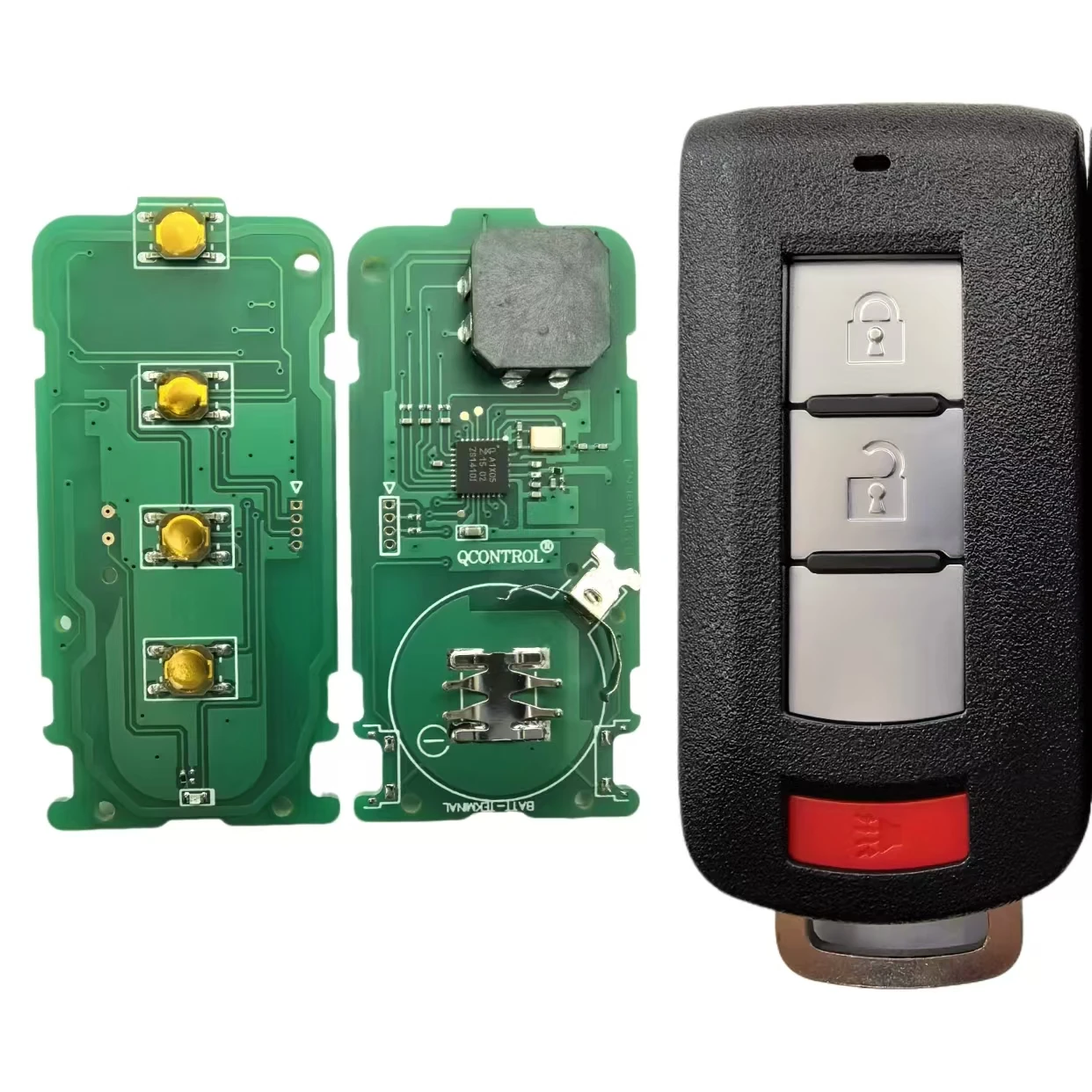 

Jingxin Keyless go Smart Remote Key 2/3/4BT 315/434MHz ID46 PCF7952 for Mitsubishi Lancer Outlander 2008-2016 OUC644M-KEY-N Key