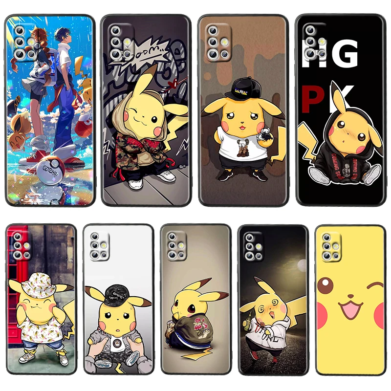 

Trend Pikachu Baby Dream Phone Case For Samsung Galaxy A91 A81 A71 A51 5G 4G A41 A31 A21 A11 Core A42 A02 A12 Cover