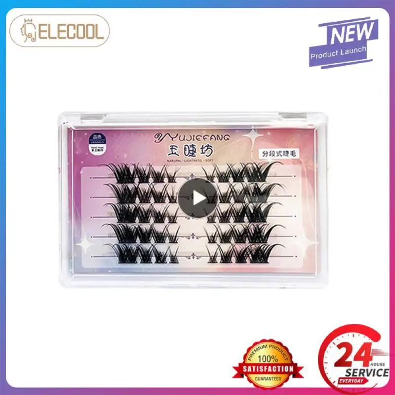 

Eey Lashes Thick Eyelashes Thick Segmented False Eyelashes Natural False Eyelashes Single Cluster Segmented False Eyelashes