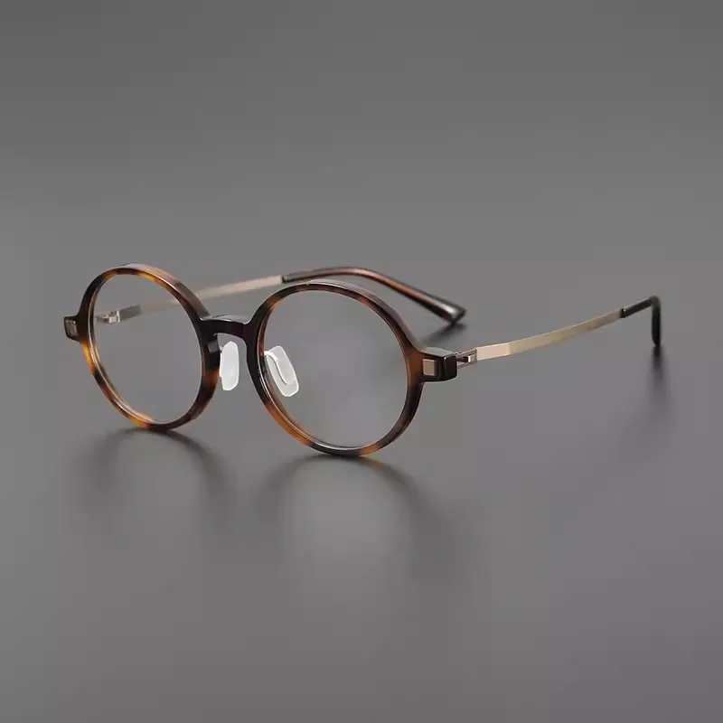 Evove Round Reading Glasses Male Eyeglasses Frame Men Women Anti Blue Light Tortoise Spectacles Optical Myopia Prescription