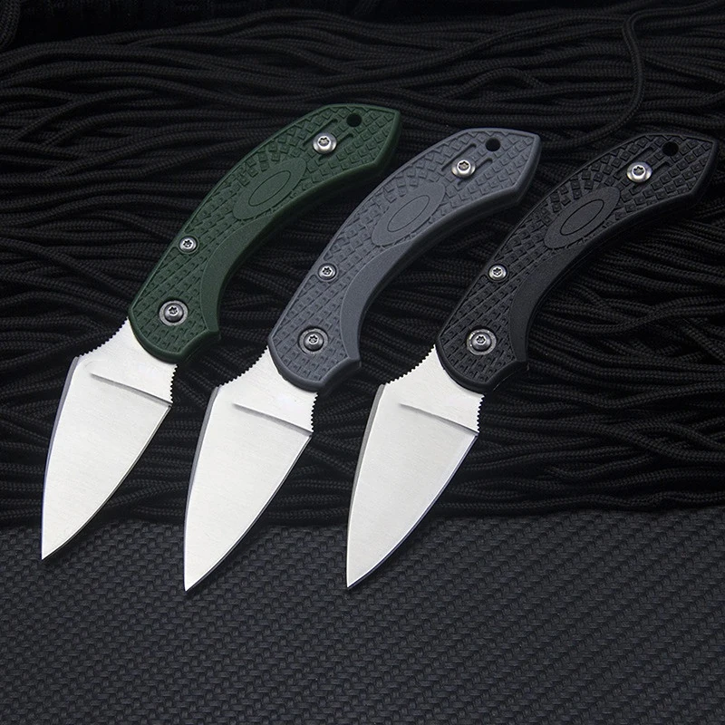 

Mini Multifunctional Folding Knife Fiber Handle Outdoor Safety-defend Camping Portable Pocket Knives EDC Tool