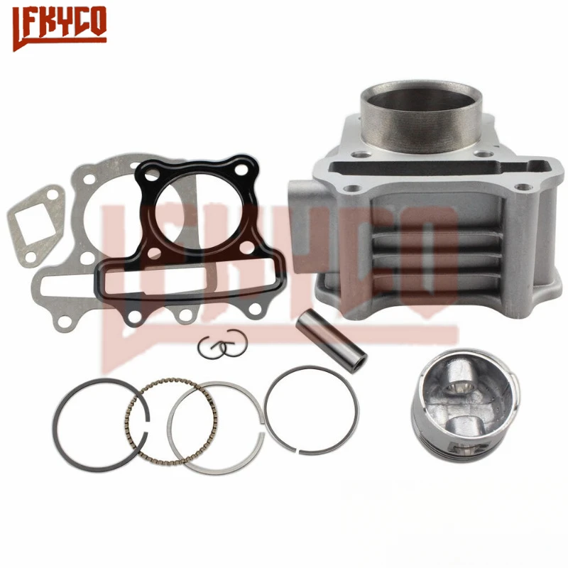 Комплект цилиндров мотоцикла 47 мм комплект прокладок поршневых колец двигатель