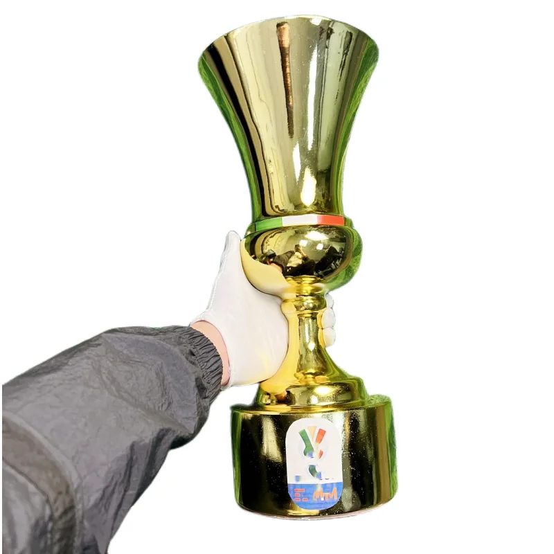 

Italy Football Cup League Trophy Champions Trophy 10cm and 45cm