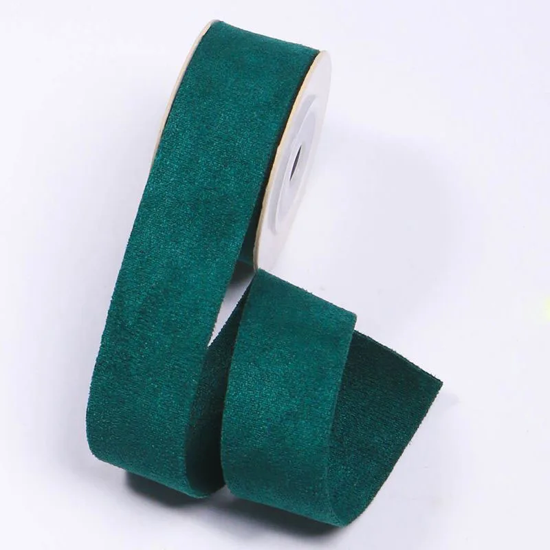 25 мм/40 мм Флокированная микро-эластичная лента из оленьей кожи для поделок