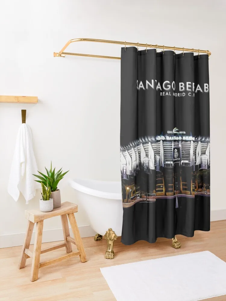 bernabeu стадион занавеска для душа ткань ванной комнаты занавески