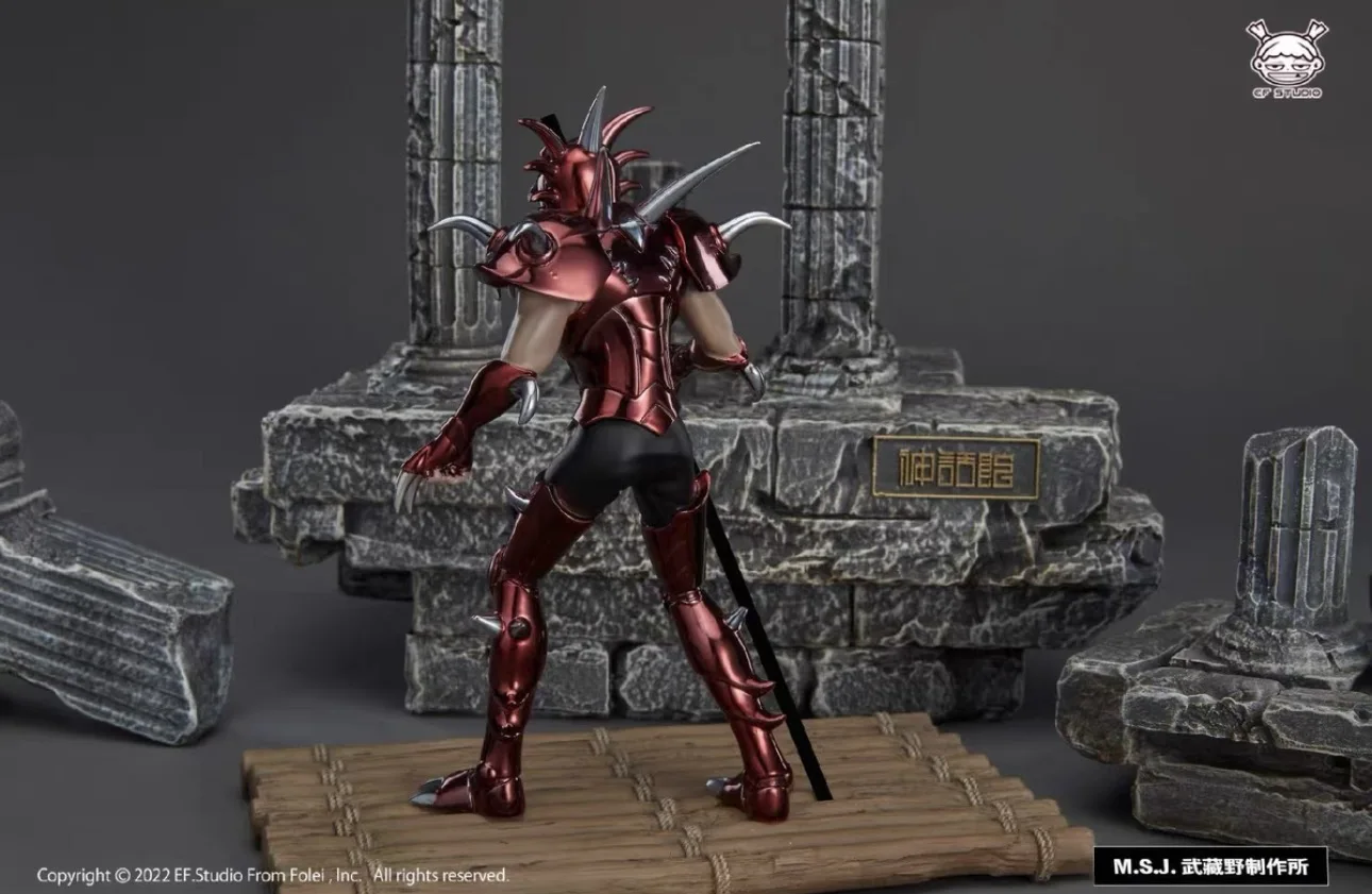 Фото В наличии: Фигурка GK Saint Seiya Myth Cloth EX Underworld 108 Specters Surplice Underworld Dark Mantle Knights of Zodiac из смолы №5