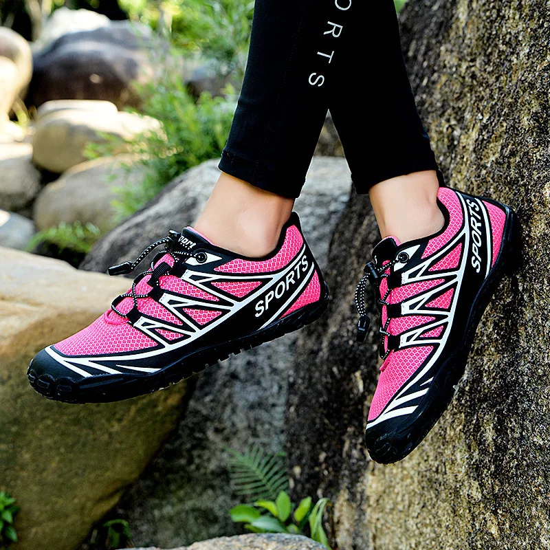 New Fitness Running Shoes for Men and Women Beach Shoe Non slip Quick Dry Outdoor Fishing Swimming Wading and Creek Tracing Shoe