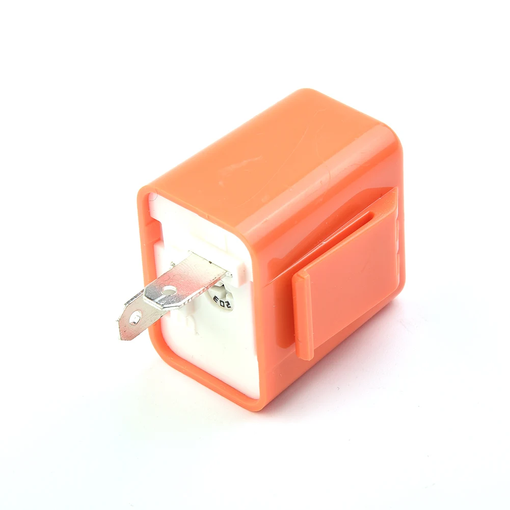 

1pcs Motorcycle Motorbike 2 Pin Adjustable LED Indicator Flasher Relay A+ Adjustable LED Motorcycle Flasher 2PIN Light Relay