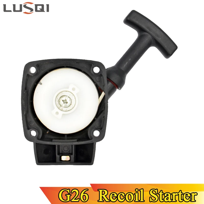Фото Стартер LUSQI отдача G26 подходит для ZENOAH G26L Husqvarna 226R садовые инструменты бензиновая щетка старт Замена №1