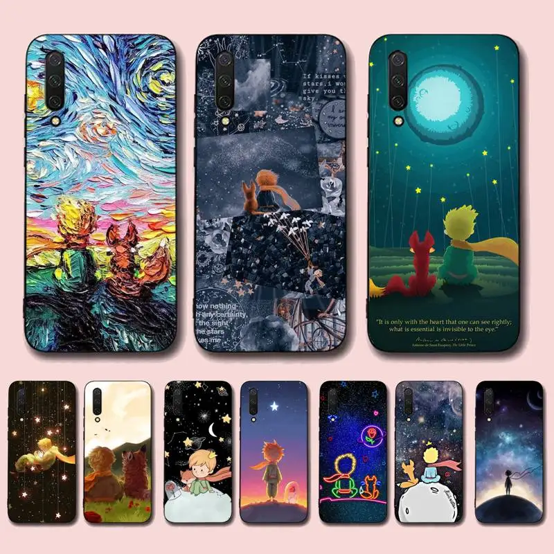 

The Little Prince and The Fox Phone Case for Xiaomi mi 5 6 8 9 10 lite pro SE Mix 2s 3 F1 Max2 3