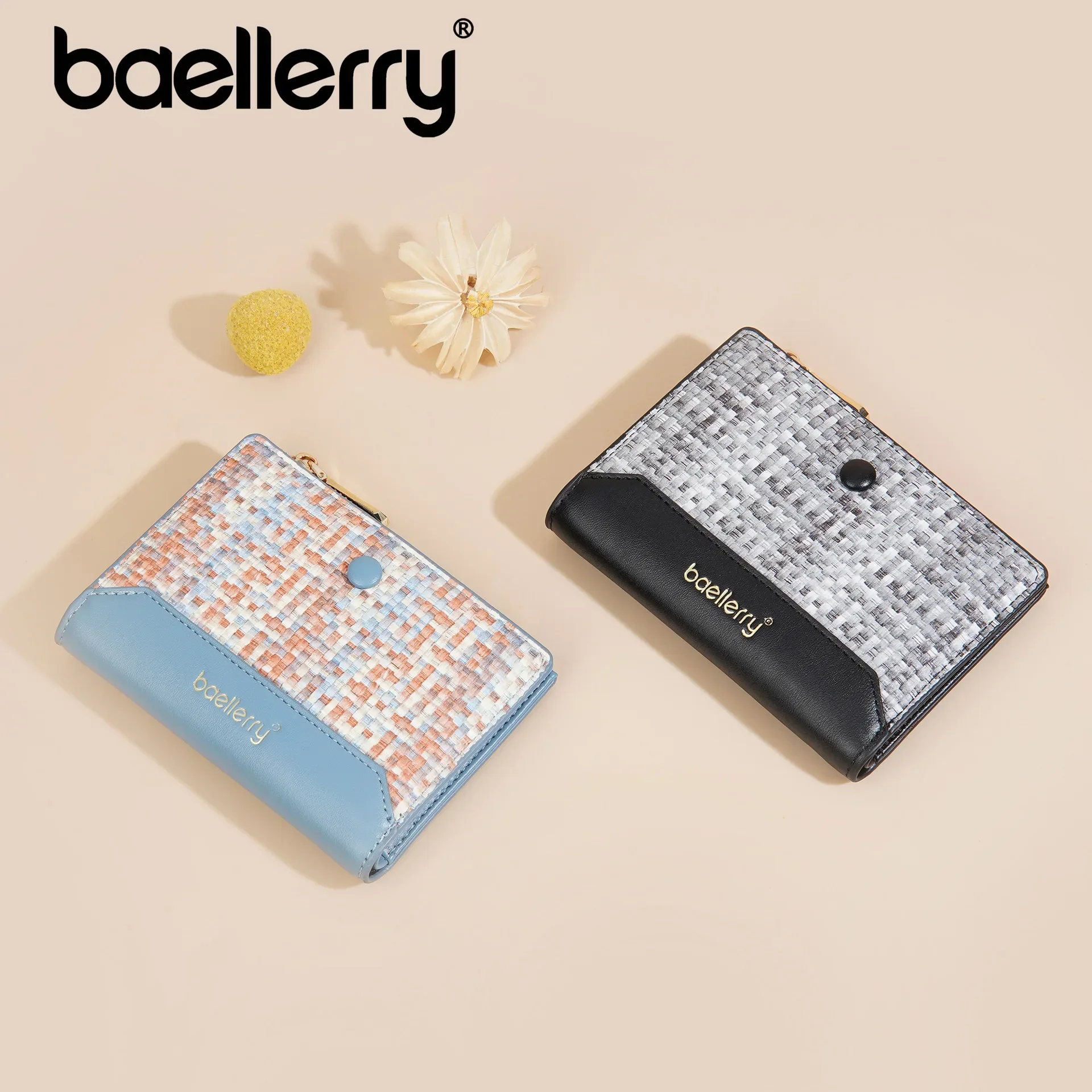 Модный простой короткий кошелек для женщин сумка из искусственной кожи на молнии