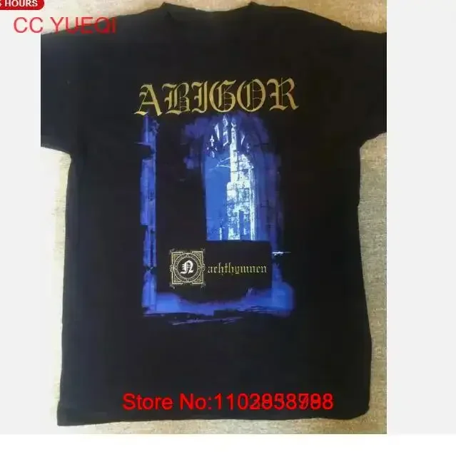 Abigor - Футболка с коротким рукавом Nachthymnen унисекс//новый унисекс подарок на