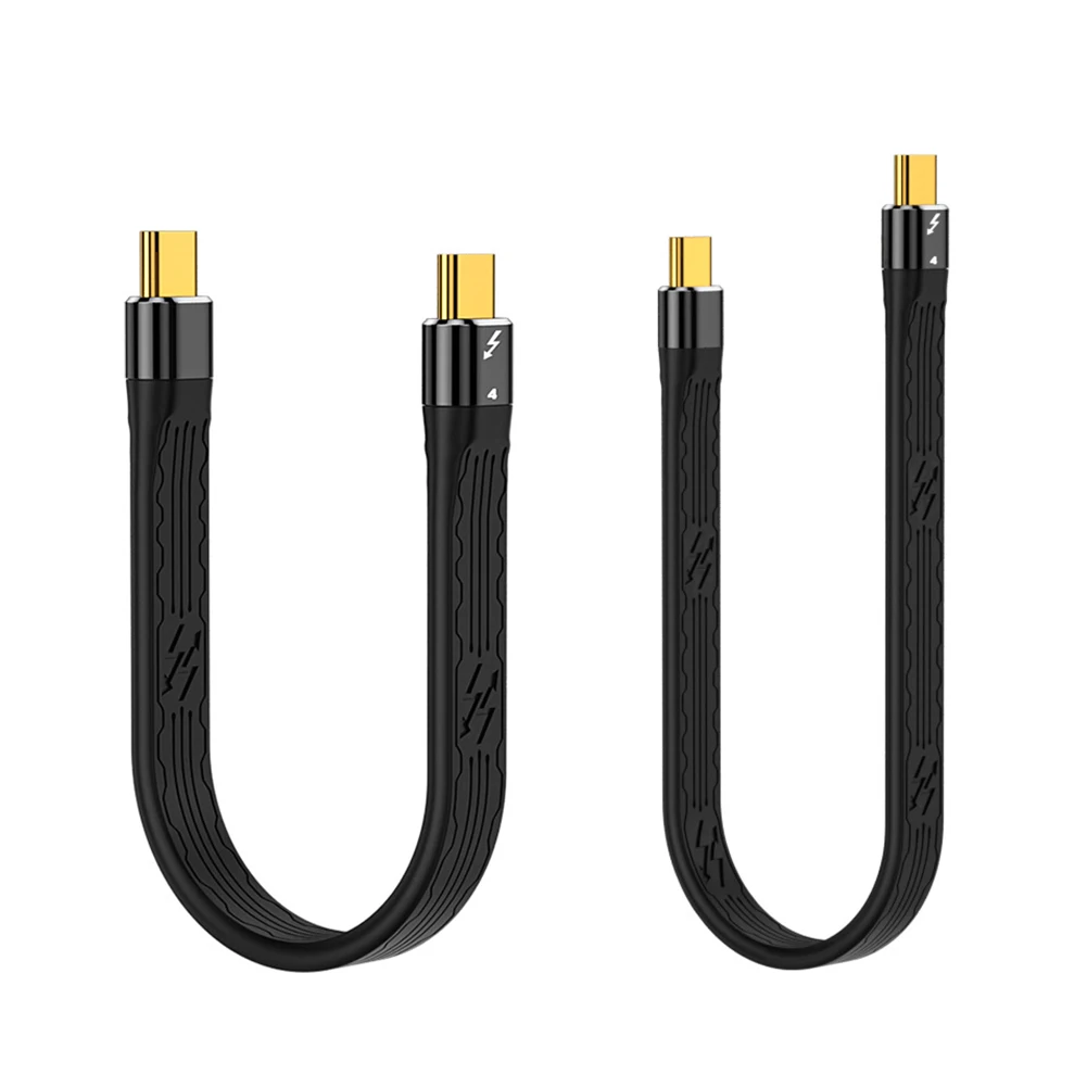 

Professional 40Gbps PD 100W Type C to Type C for Thunderbolt 4 Charging Transfer Data Wire Cord for Mobile Phone Notebook