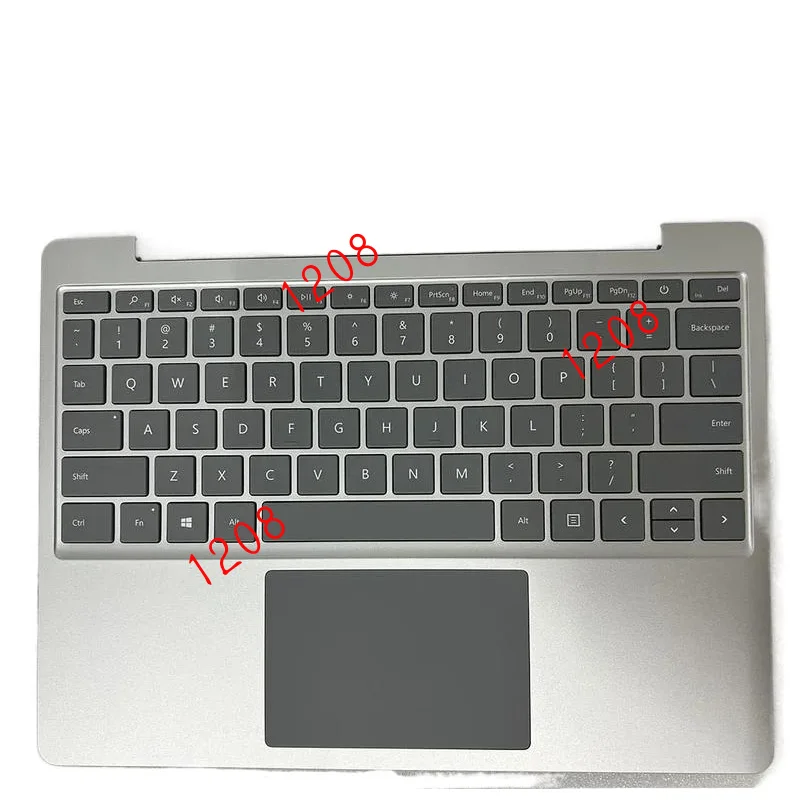 Для ноутбука Microsoft Surface Go металлическая клавиатура верхний чехол с подсветкой