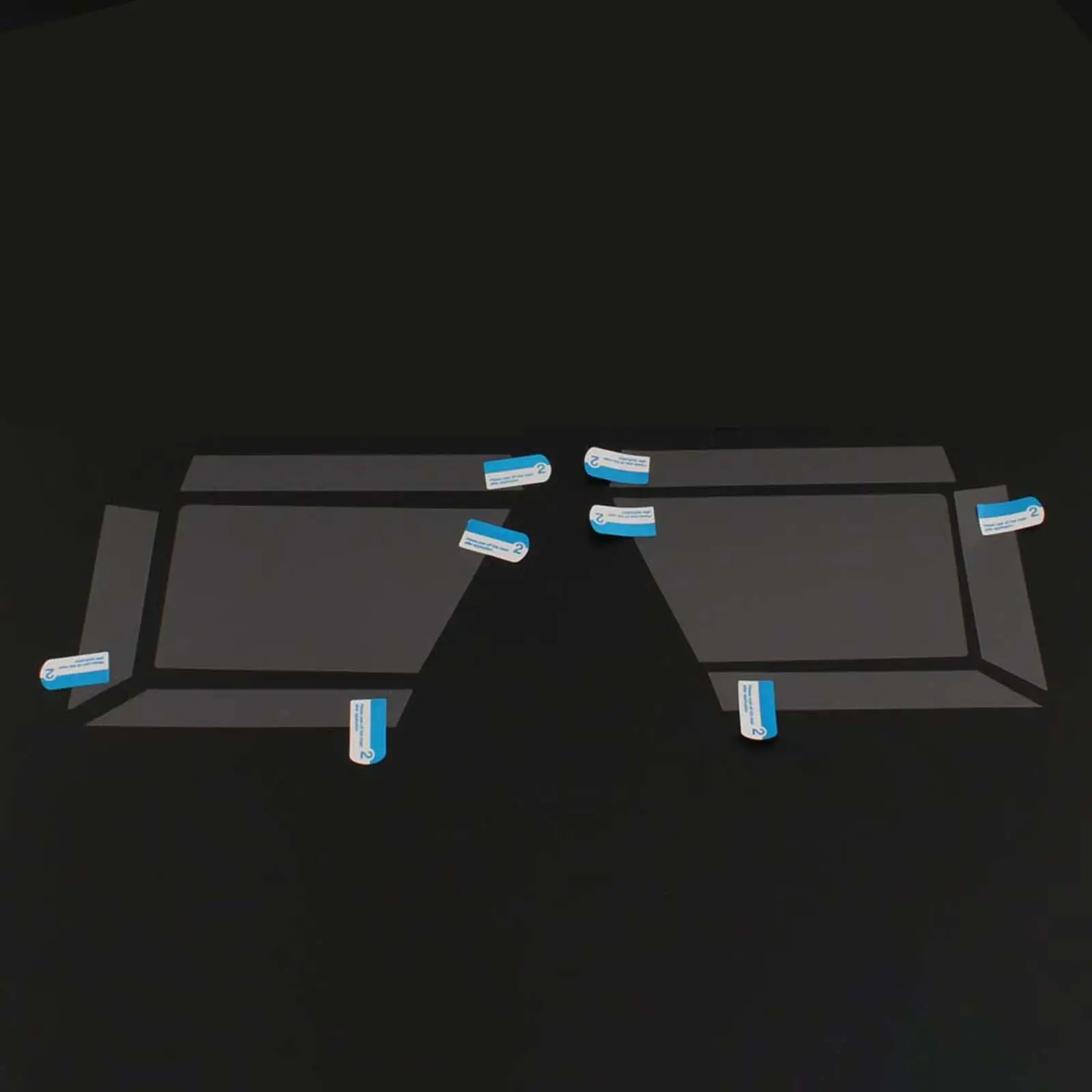 

2 Pieces Motorcycle Screen Protector for Tracer 9 2021-2022