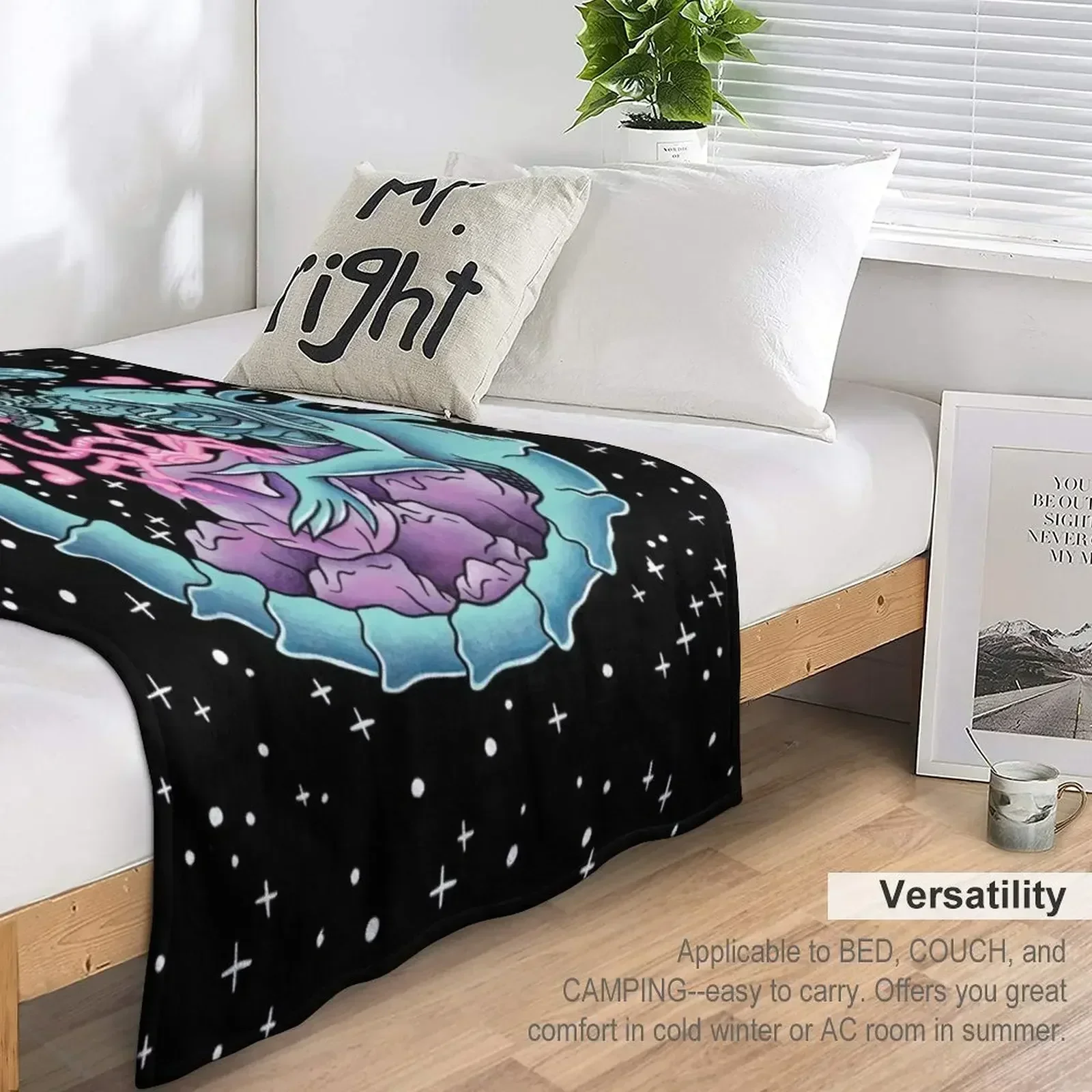 Одеяло Xenomorph Eggs роскошное брендовое зимнее меховое одеяло