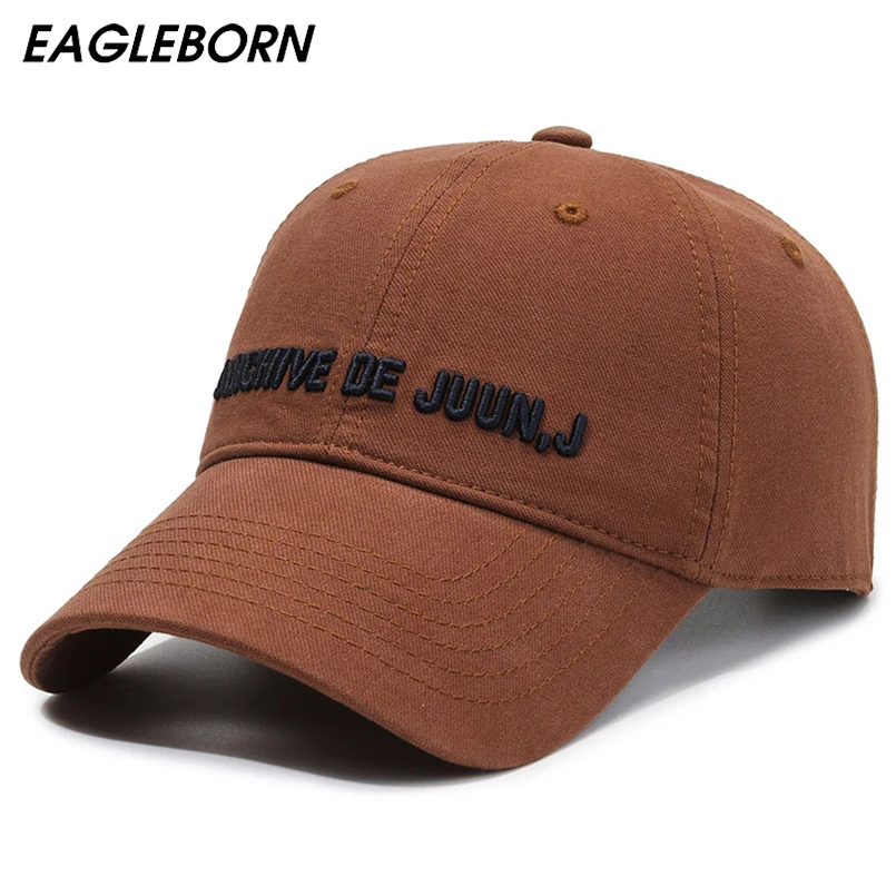 

EAGLEBORN дизайнерская брендовая бейсболка с вышивкой, трендовая Женская Бейсболка, Высококачественная шляпа, солнцезащитный козырек, ретро женские бейсболки для мужчин