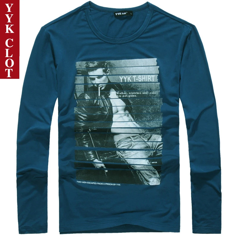 

Customized Printed DIY Men's Small Horse Long Sleeved T-Shirt Hombre 100%Cotton Long Sleeve Casual O-Neck Short Homme T-Shirt