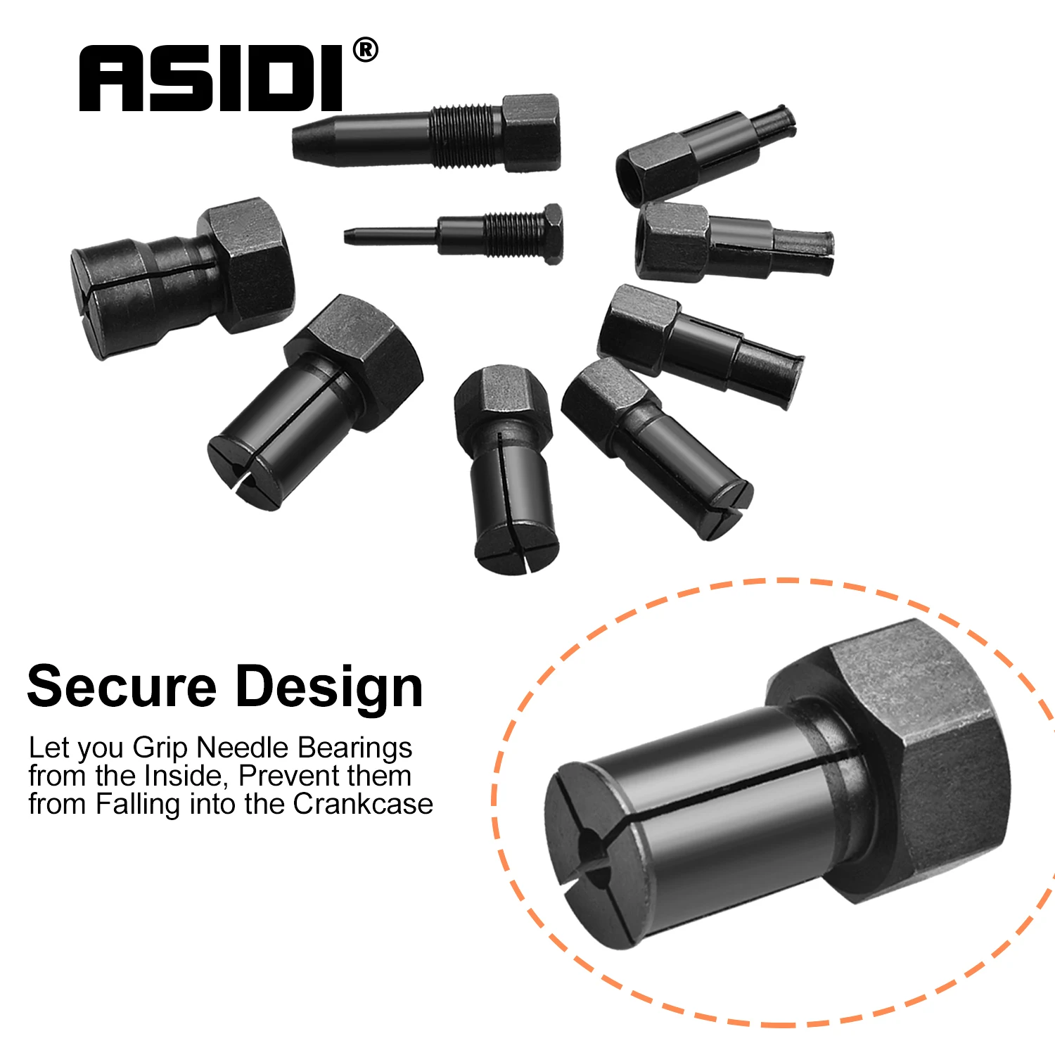 10 шт. инструмент для вытягивания внутреннего подшипника мотоцикла снятия
