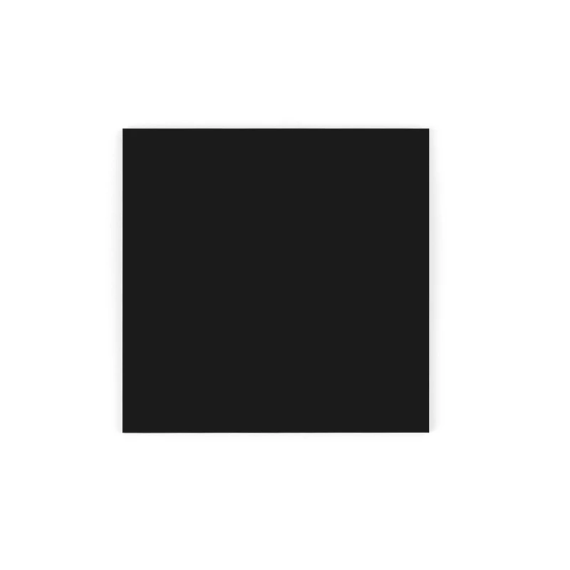 

YYSD Black Acrylic Sheet Plate Plastic Panel 8*8cm Perspex Sheet Plastic Board DIY Model