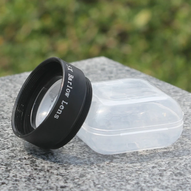 

5X Barlow Lens 1.25inch Eyepiece Extender M28.5*0.6 Astronomical Telescope dropshipping