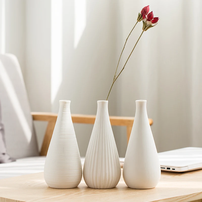 

Flower Vase Hoem Desktop Decor Modern Style Ceramic Vases Flowers Arrangement Living Room Decoration Maison Ваза Для Цветов