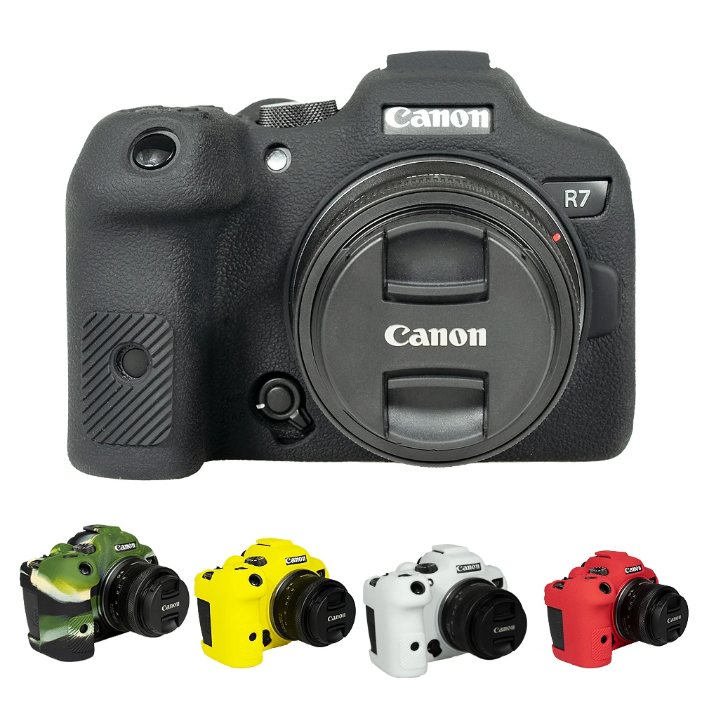 

Силиконовый резиновый чехол R7 для камеры Canon EOS R7