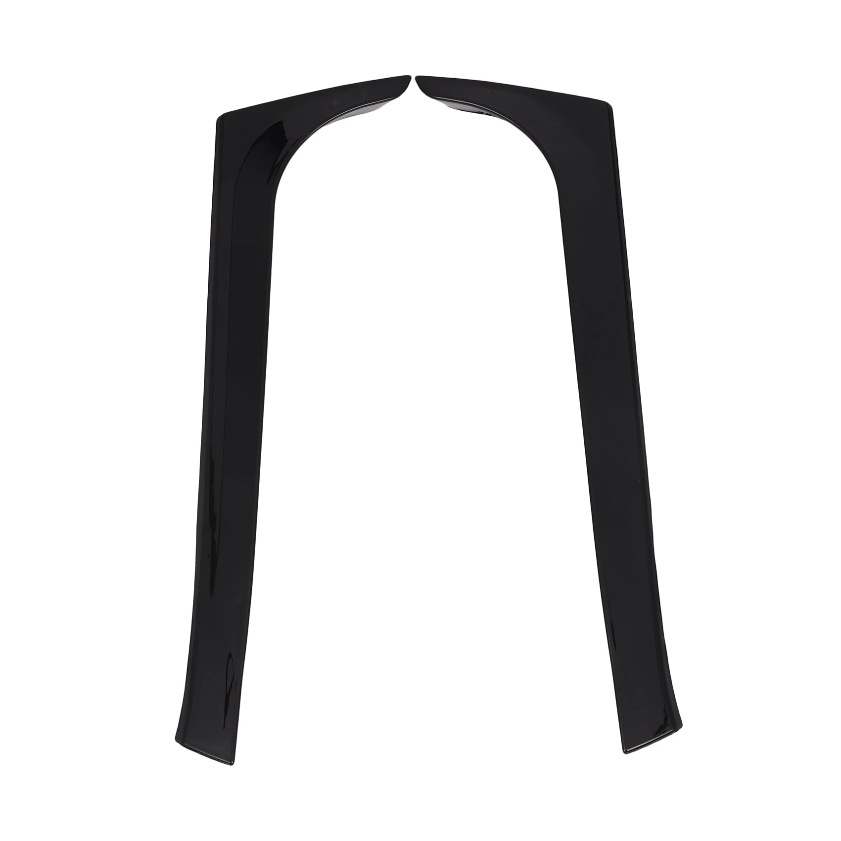 

Gloss Black Rear Side Wing Spoiler Stickers Trim Cover for Golf 6 MK6 2008 -2013 Not for Golf 6