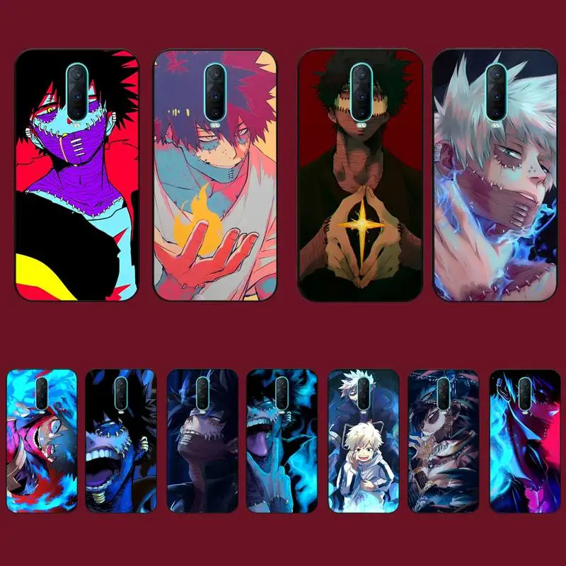 

Dabi Boku no My Hero Academia anime Phone Case for Vivo Y91C Y11 17 19 17 67 81 Oppo A9 2020 Realme c3