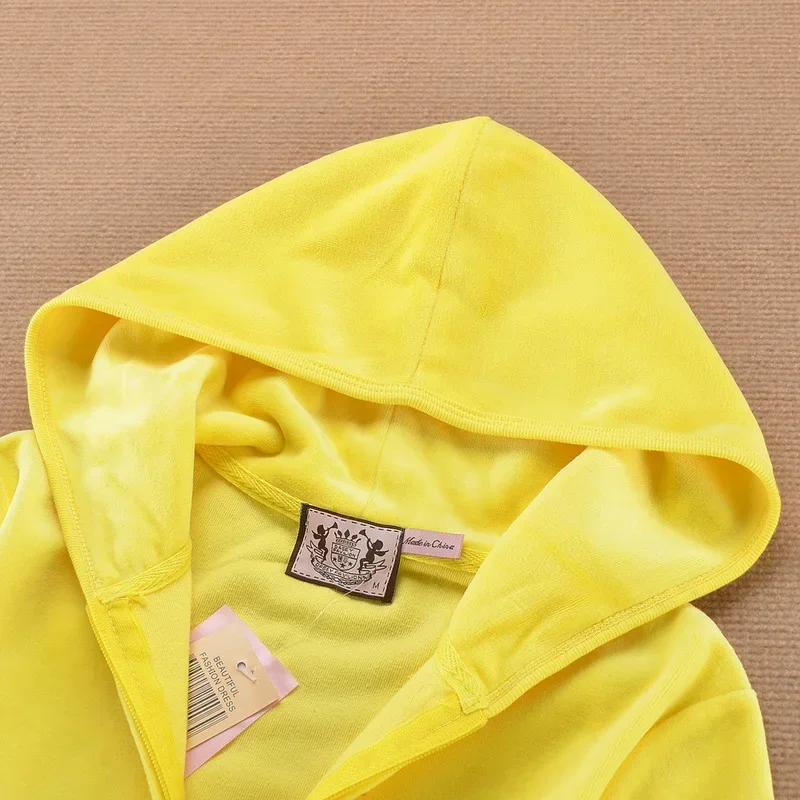 Женский Бархатный спортивный костюм комплект из двух предметов велюровая