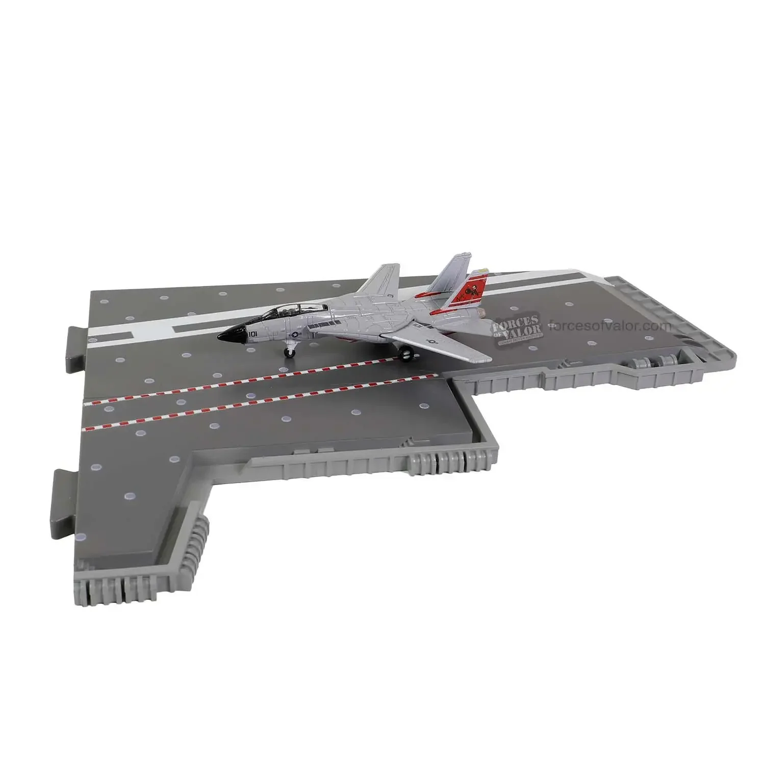 Forces of Valor 831112 Дека USS Enterprise CVN-65 1/200 + легендарный истребитель серии Tomcat F-14A VF-31 Tomcatters