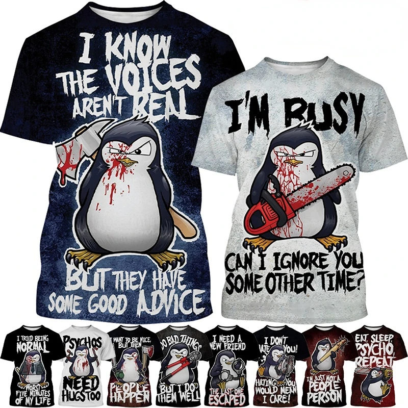 

Unisex Harajuku Style Street T-shirt Top 3D Printed Short Sleeve Plus Size Clothing