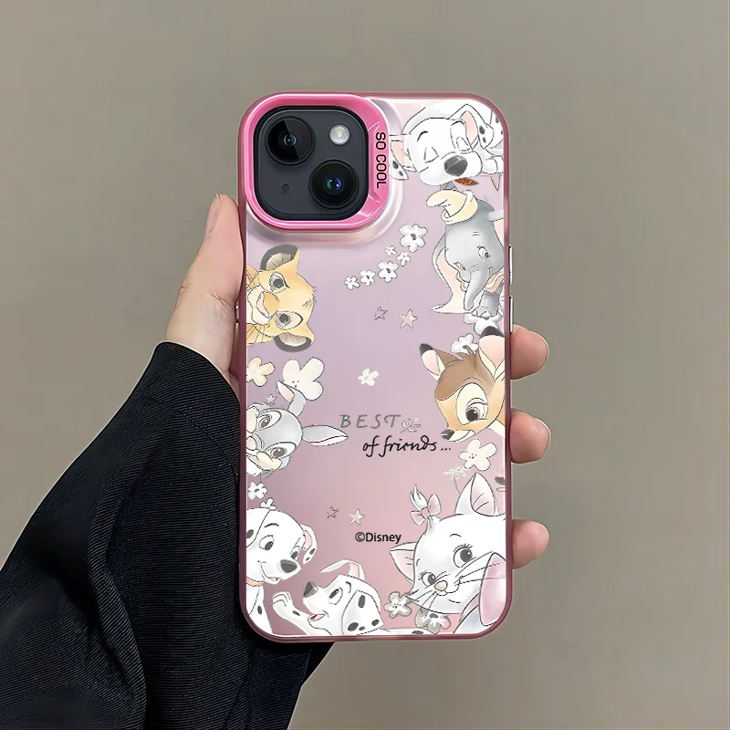 Чехол для телефона Cute Disneys Animals Hot Samsung Galaxy S25 S24 S23 S22 S21 S20 Note20 FE Ultra Plus 4G 5G с защитой от