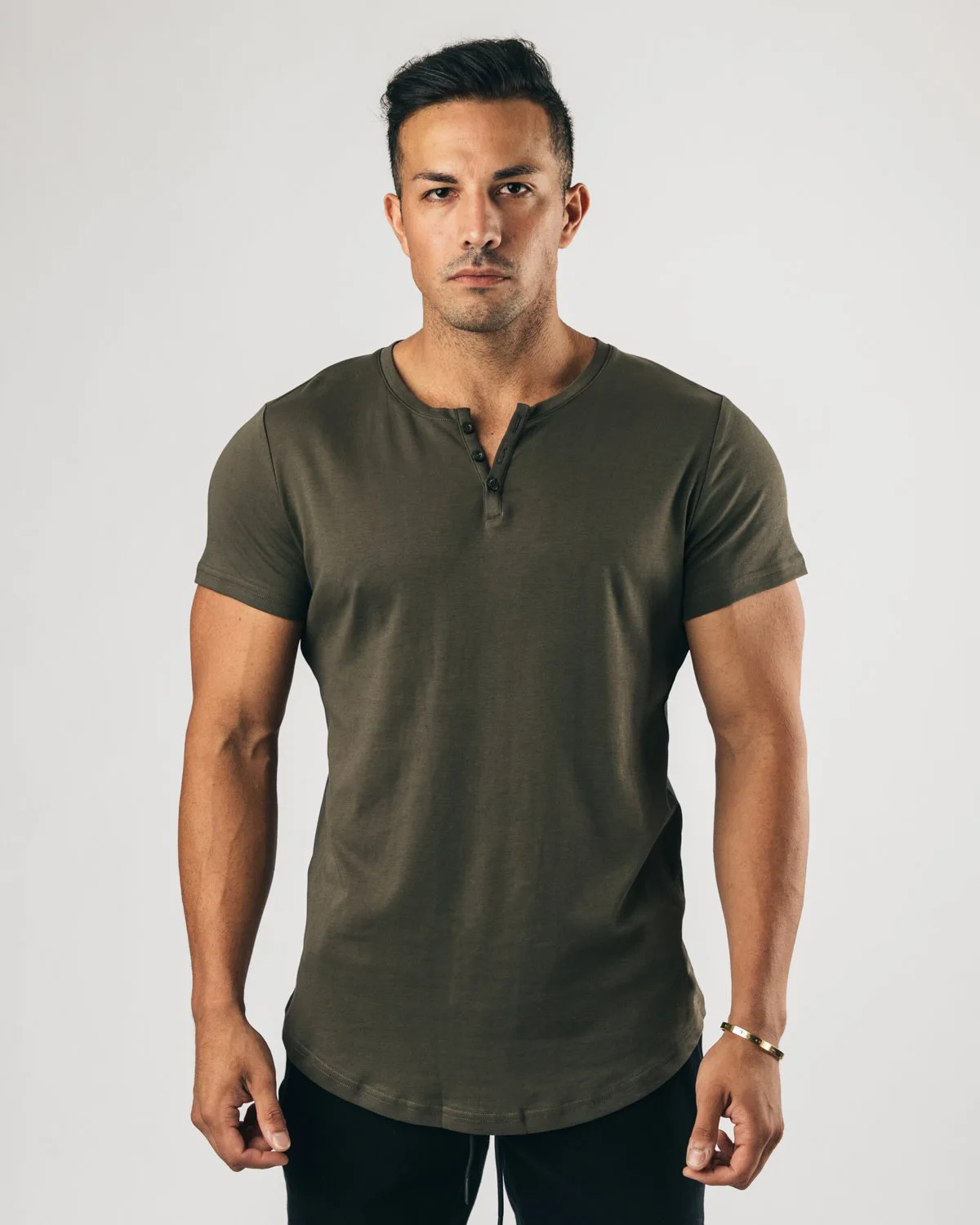 

Summer Casual T-shirts Mens Short Sleeve Shirts Button Down Quick Dry Tee Sports