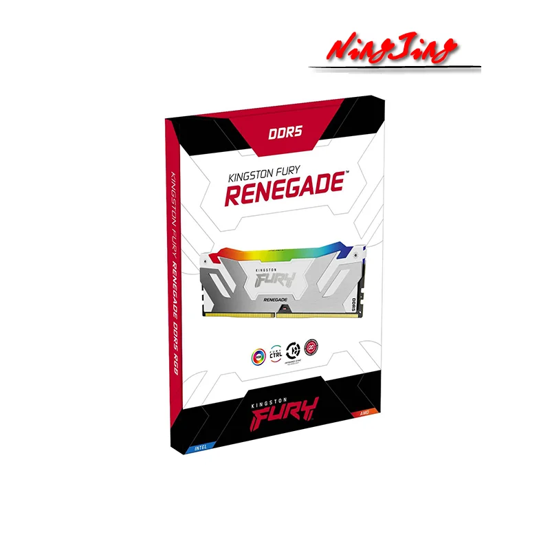 Kingston fury renegade ddr5 rgb. Kingston fury renegade white rgb [kf560c32rwak2-32]. kingston fury renegade white.